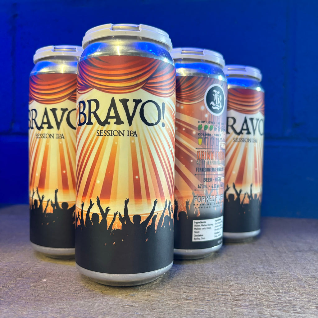 Bravo! Session IPA 4.5% alc./vol.