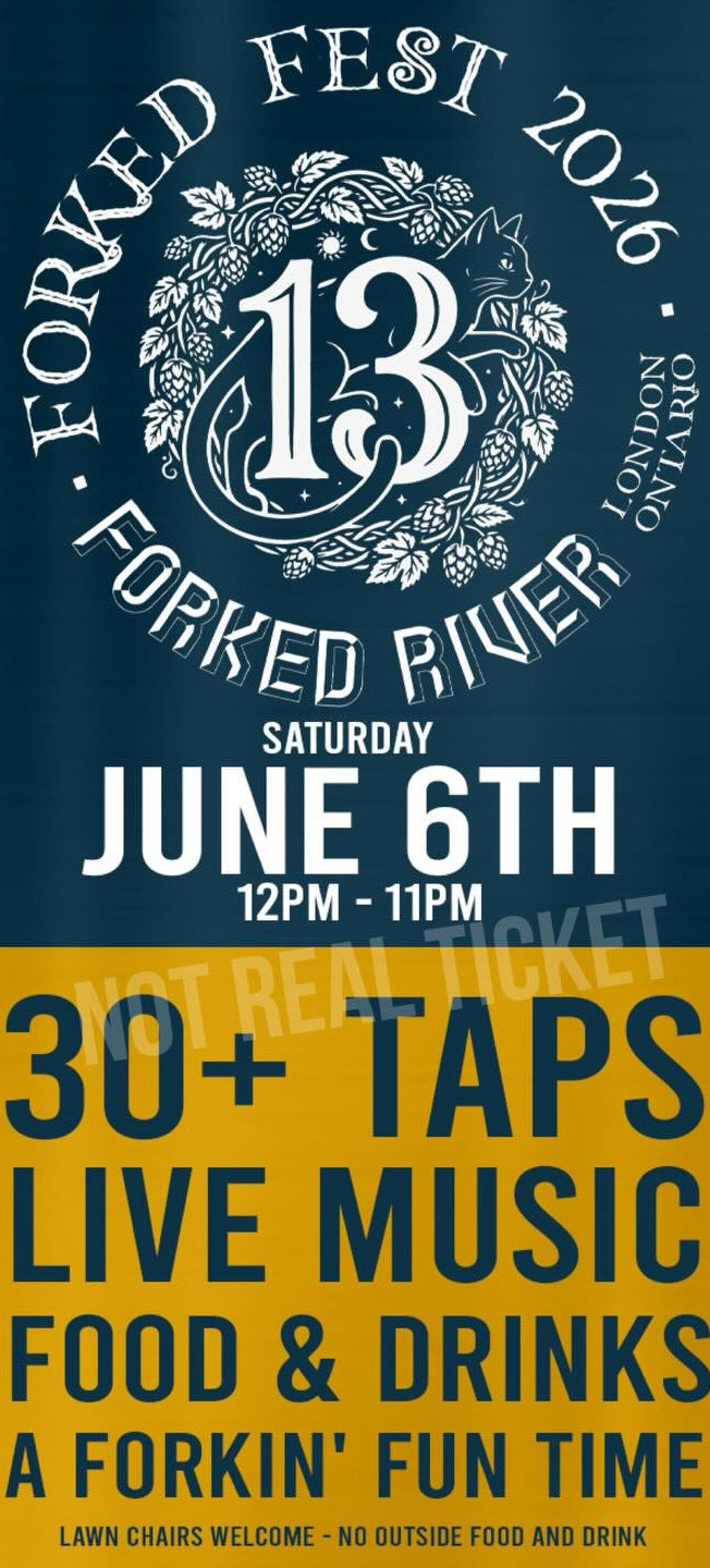 Forked Fest- Lucky Number 13! June 6th 12pm