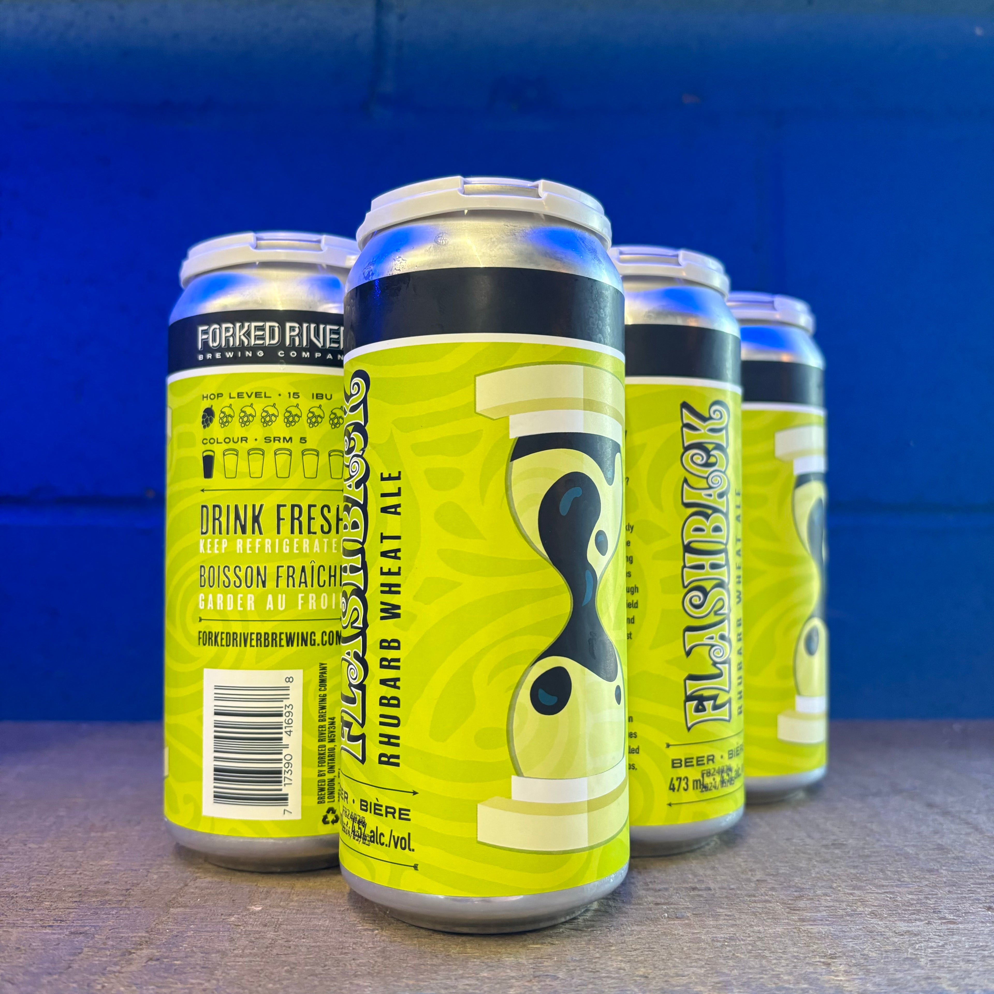 Flashback - Rhubarb Wheat Ale - 4.5% ABV