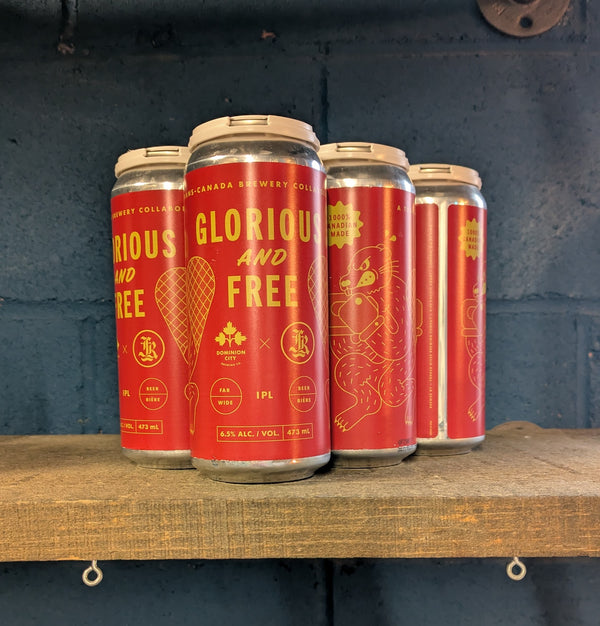 Glorious and Free Canadian IPL - 6.5%ABV
