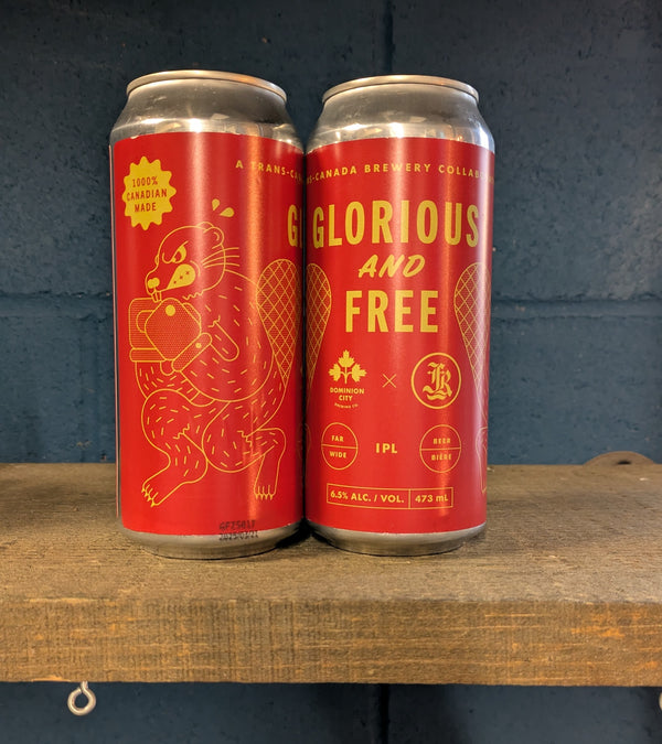 Glorious and Free Canadian IPL - 6.5%ABV