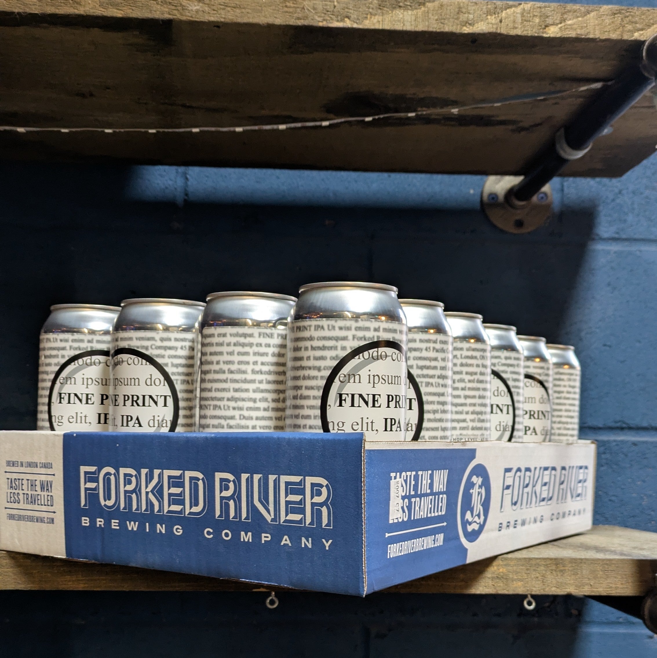 Fine Print IPA- 5.5% ABV